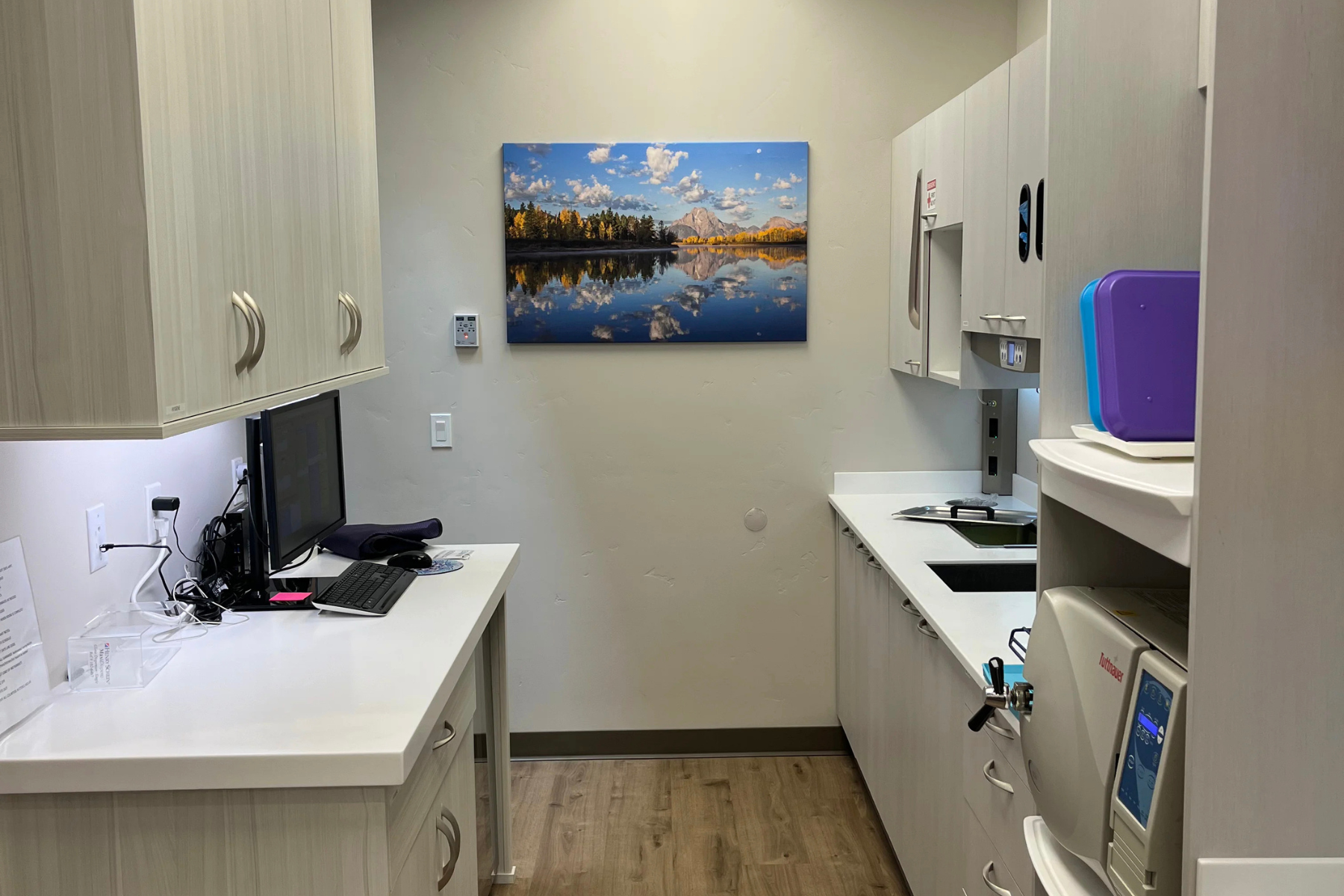 Eagle Dental Care sanitation room