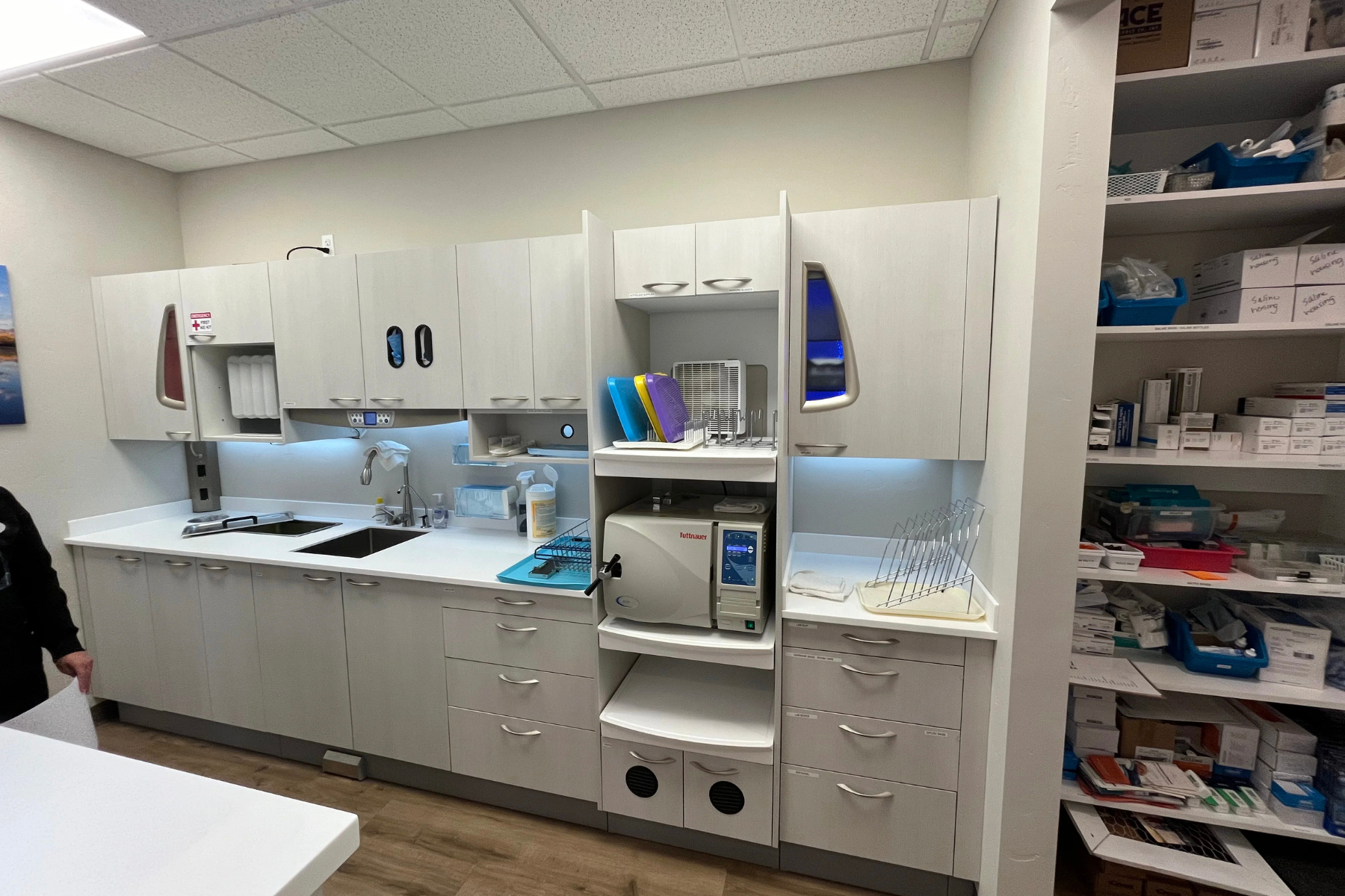 Eagle Dental Care sanitation room